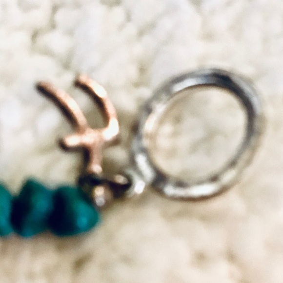 🛍Turquoise colored Stone Stretchy Bracelet - Picture 2 of 4